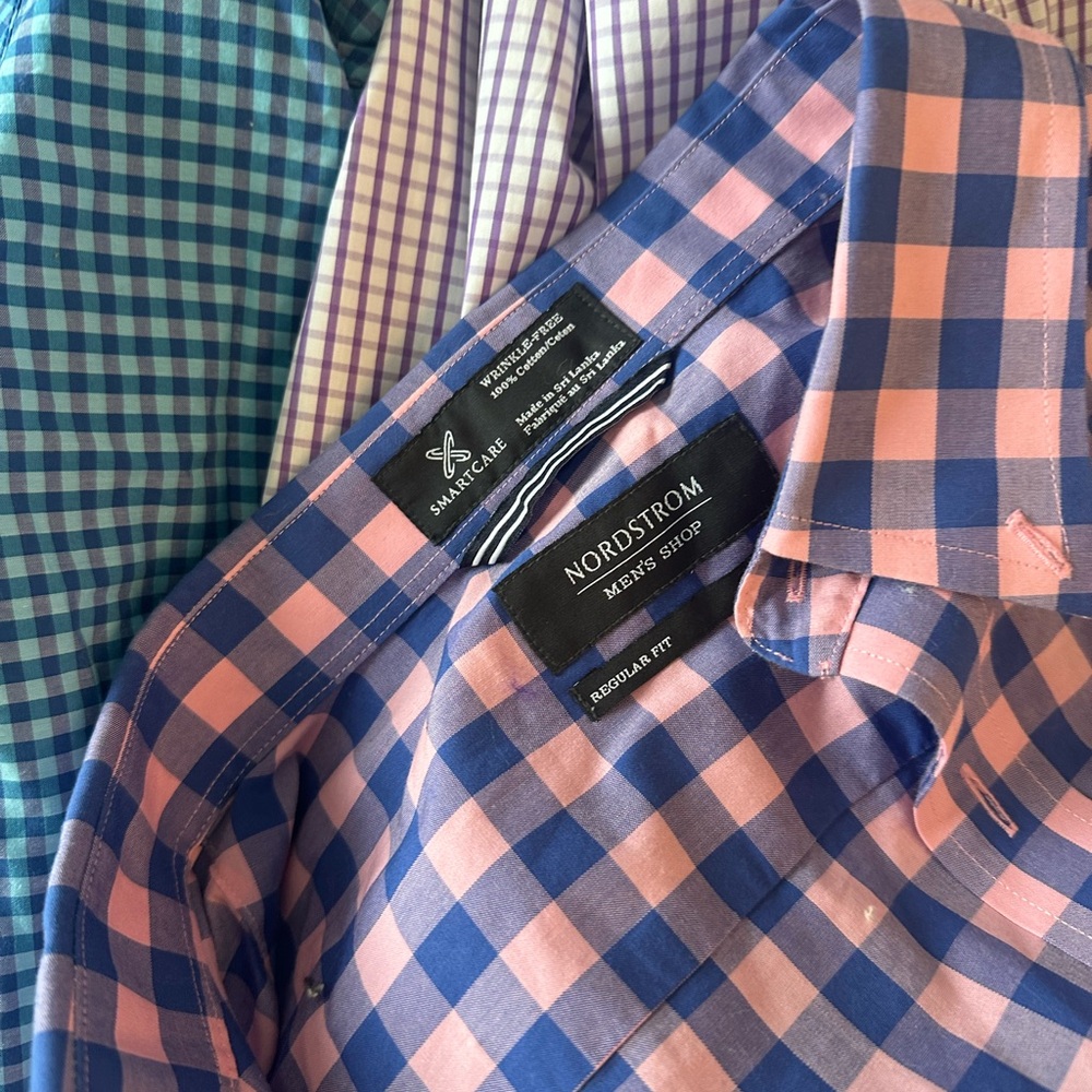 Nordstrom Bundle of men’s dress shirts XL